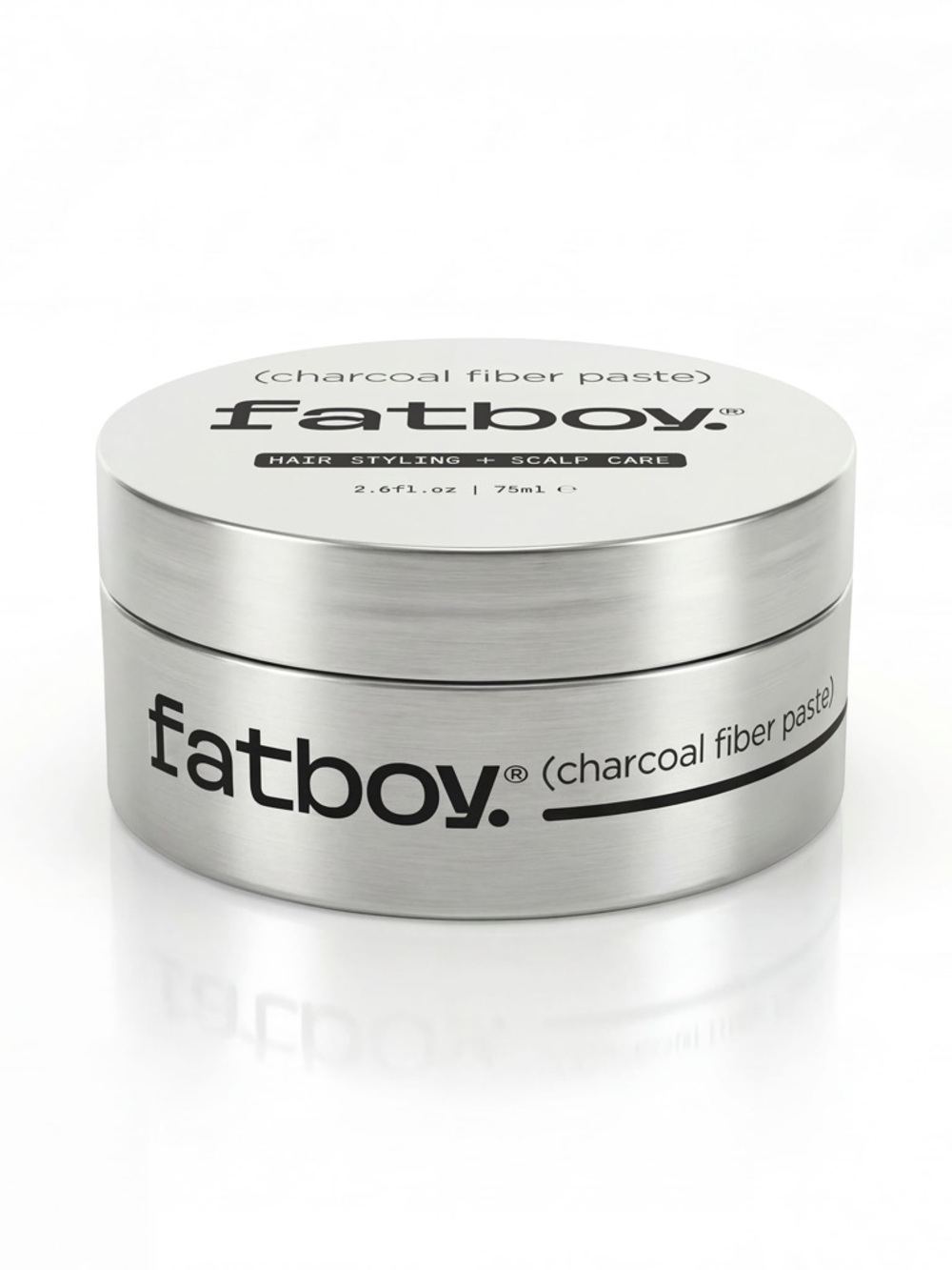 Fatboy Hair Charcoal Fiber Paste, Matte Styling Paste, Oil Absorbing